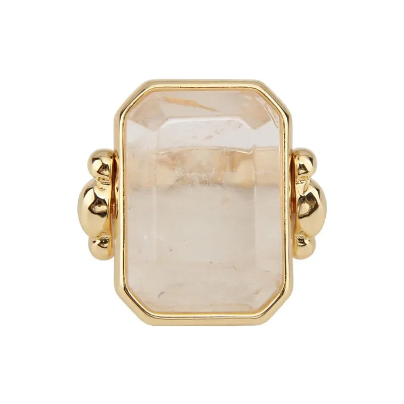 Bilandi Fashion Jewelry Modern Temperament Big Geometry Square Rings For Women Party Gifts Finger Accessories Dropshipping