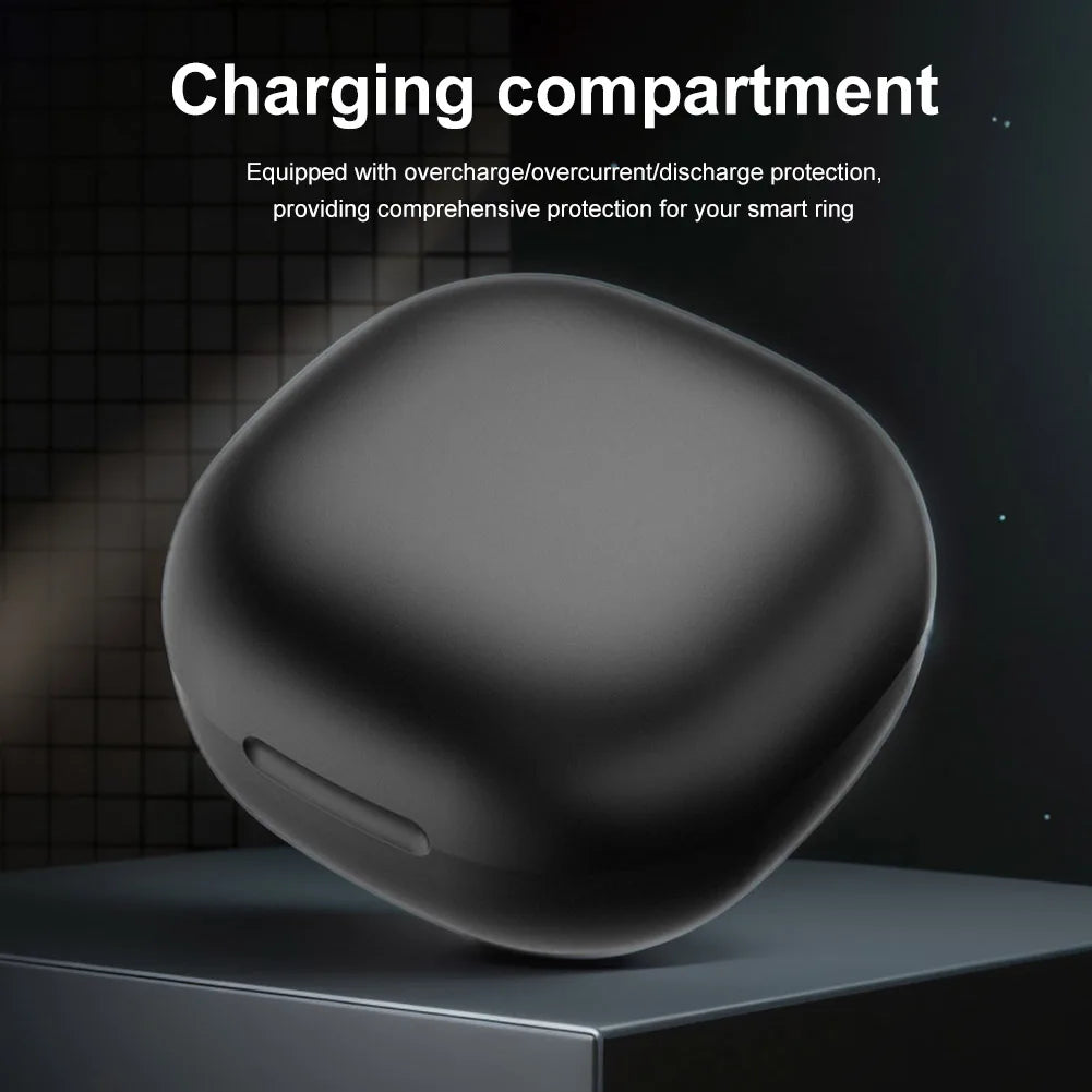 For XIAOMI R02 Smart Ring Charging Case 200mAh Wireless Charger Box Replacement Charger Dock Station for JR02 R03 R06 Smart Ring