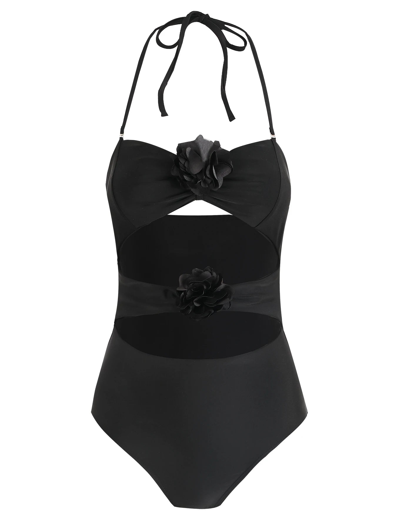 3 Pcs Dress with Swimwear 3D Flower Swimwear Women Elegant Dresses For Women Slim Long Dress Lady Eveing Robe Party Dress