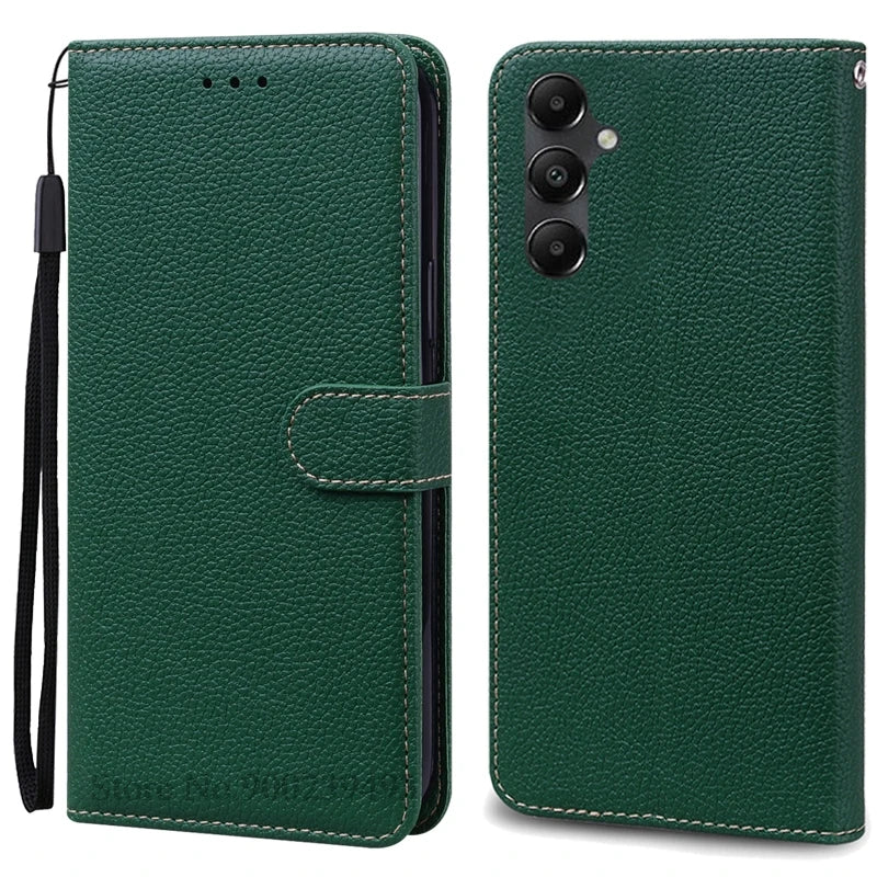 A55 5G Case For Coque Samsung Galaxy A55 Case A556B A556E Leather Wallet Flip Case For Samsung Galaxy A55 5G Phone Case Fundas