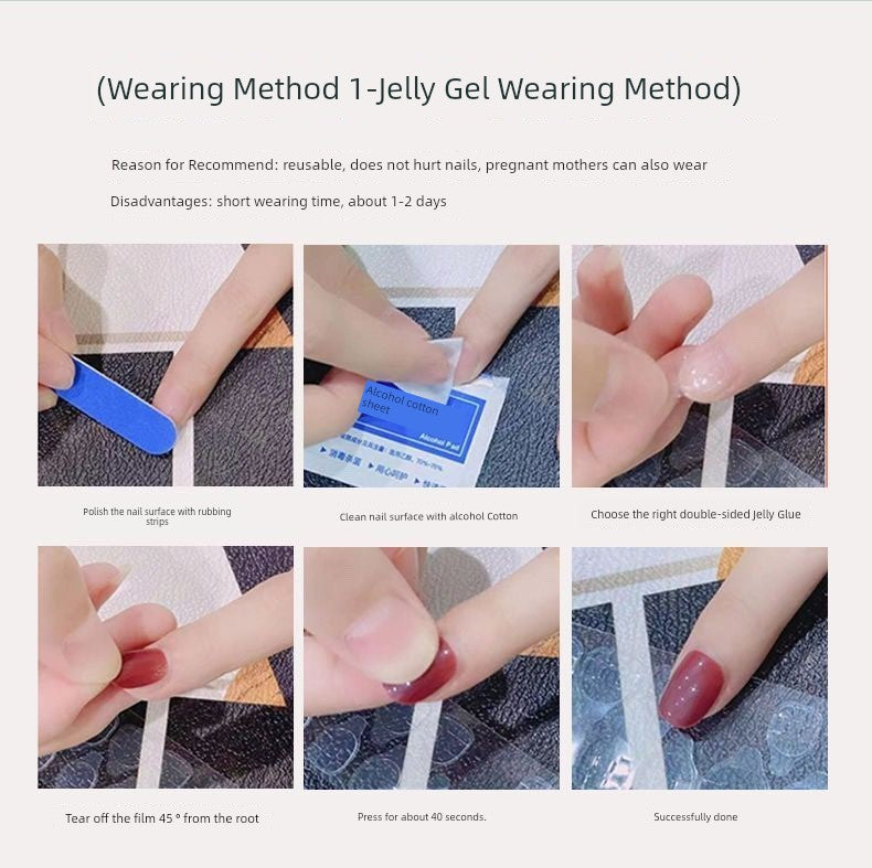 Handmade Kids Wear Nail Stickers