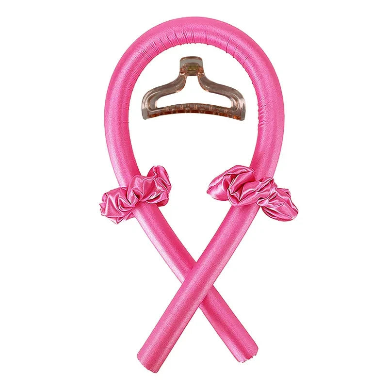 Heatless Hair Curler Curly Hair No Heat Curly Hair Products Satin Silk Headband Overnight Hair Styling Tools boucleur cheveux