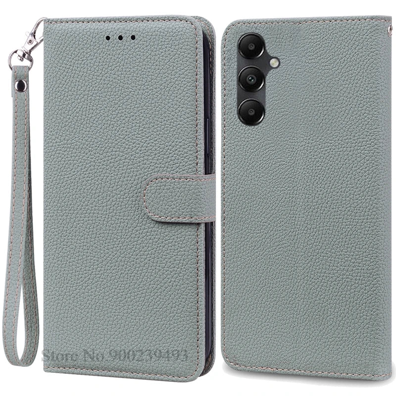 A55 5G Case For Coque Samsung Galaxy A55 Case A556B A556E Leather Wallet Flip Case For Samsung Galaxy A55 5G Phone Case Fundas