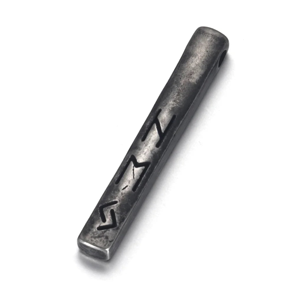 316L Stainless Steel Norse Viking Rune Pendant for Men Necklace DIY Accessories Finding Jewelry Making Charm