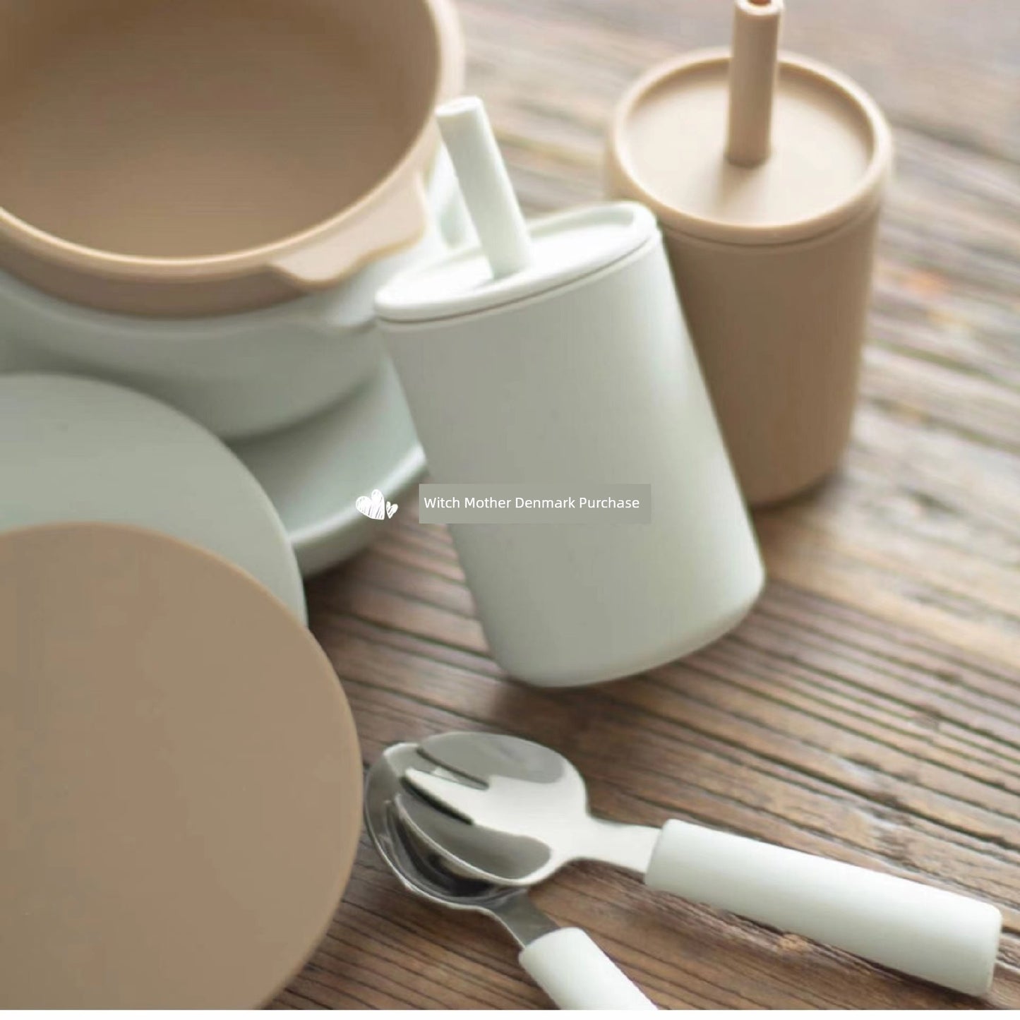 Danish Infant Organic Silicone Lid Straw Cup