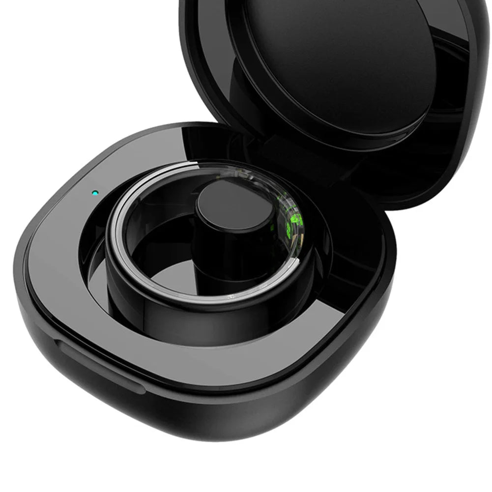 For XIAOMI R02 Smart Ring Charging Case 200mAh Wireless Charger Box Replacement Charger Dock Station for JR02 R03 R06 Smart Ring