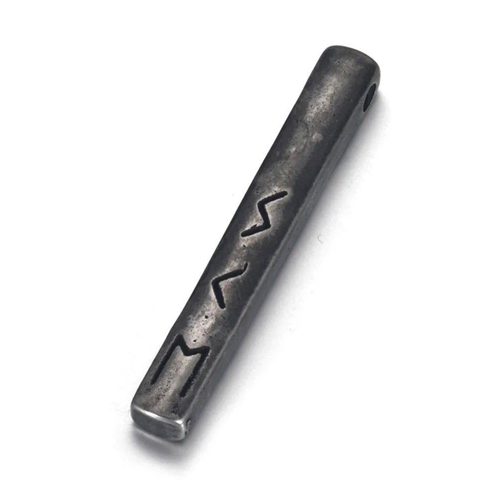 316L Stainless Steel Norse Viking Rune Pendant for Men Necklace DIY Accessories Finding Jewelry Making Charm