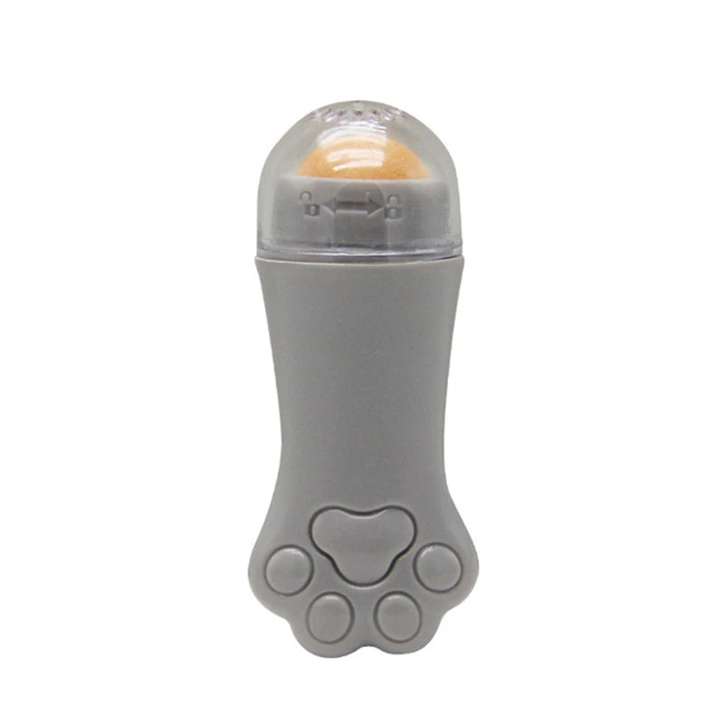 Cat Paw Face Oil Absorbing Roller  Volcanic Stone Blemish Remover Facial Shiny Changing Pores Oil Removal Massage Artifact Tools