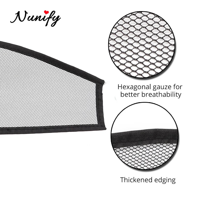 Nunify Afro Puff Net Wig For Making Clip Black Hair Net Guleless Hairnet Hair Bun Net For Women Synetic Human Hair Clip Hair Net
