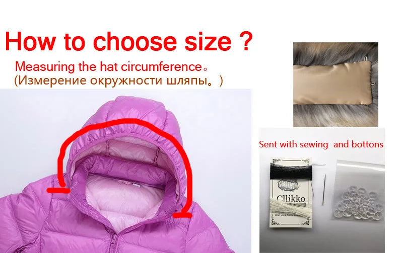 Cllikko 100% Real Fur Collar For Parkas Coats luxury Warm Natural Raccoon Scarf Women Large Fur Collar Scarves Male Jackets coat