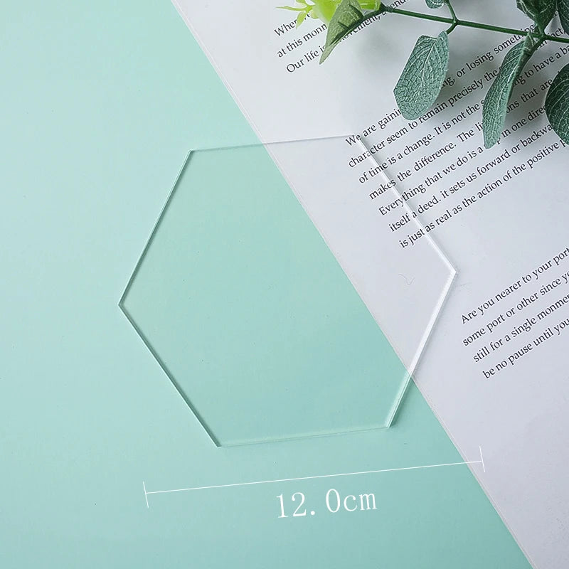 Thickness 3mm Transparent Acrylic Sheet Photography Props Life Photo Fotografia Shoot Props for Jewelry, Cosmetics, Makeup Tools