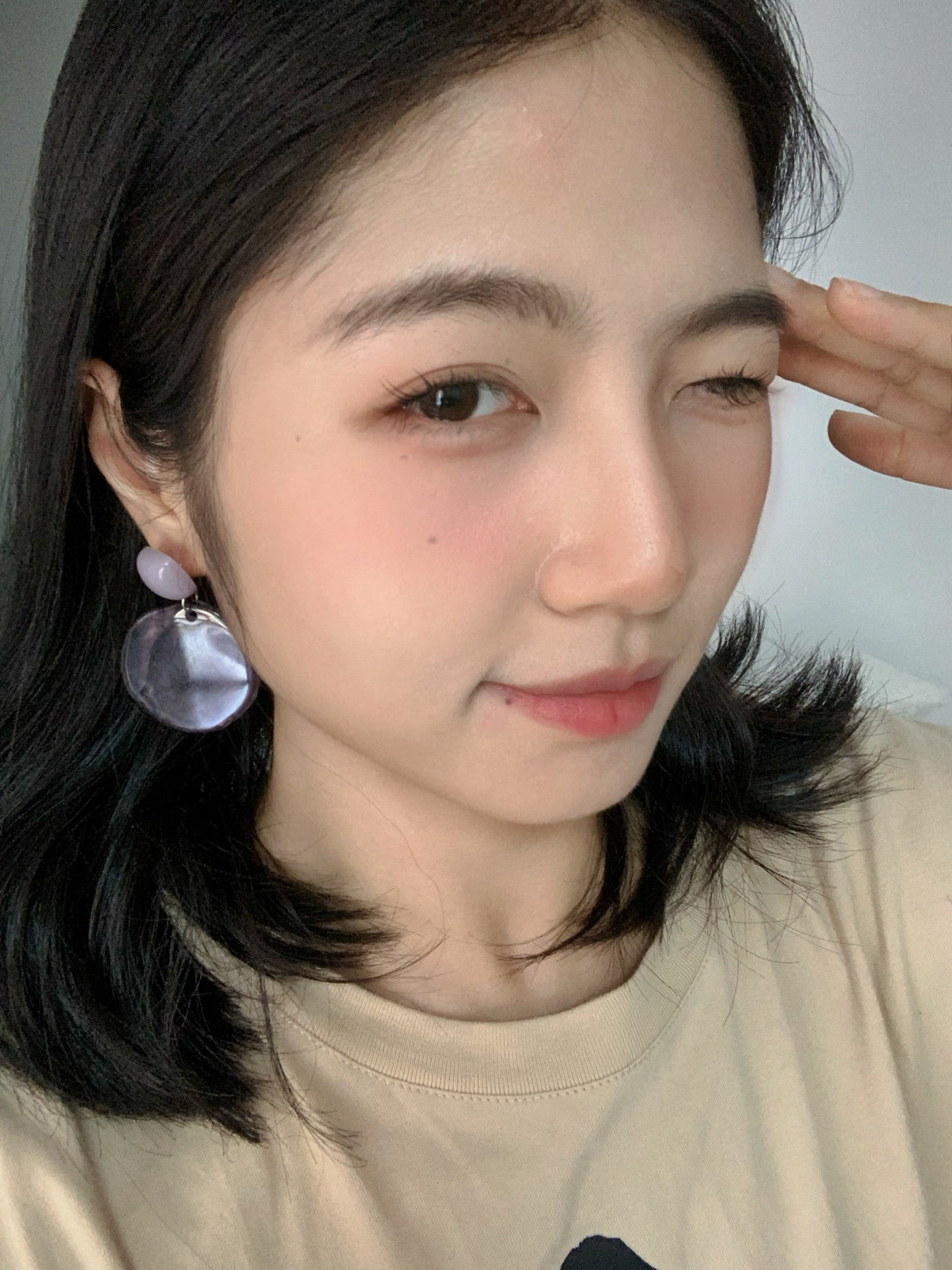 Blooming earrings