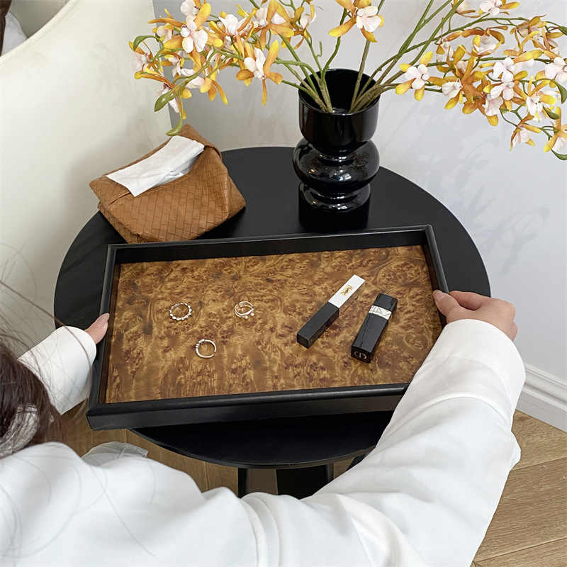 Fancy Retro Medieval For Home Living Room Bedroom Hallway Wooden Tray Jewelry Plate Tray Decorative Toilet Seat/Wall-Plate