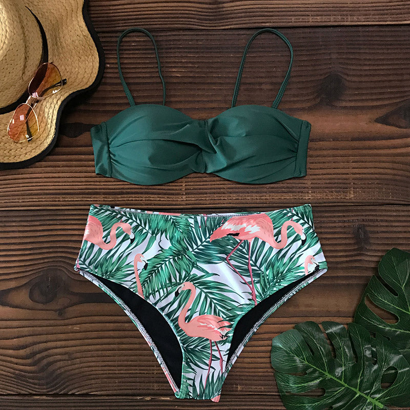 Sexy Bikini Female Swimsuit Women Swimwear Thong Push U