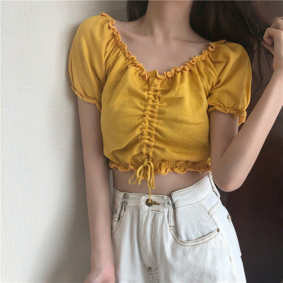Korean Short Sweater Women V-Neck Knitted Cardigan 2021 Fash