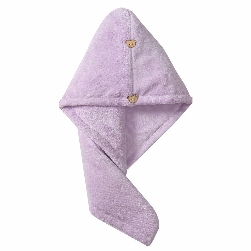 Student Bath Towel Double Layer Thickened Quick Hair Dry Cap