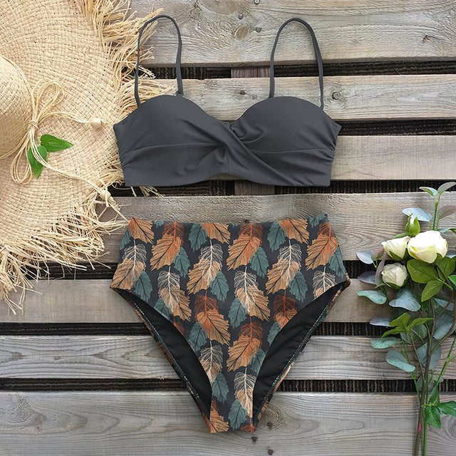 Sexy Bikini Female Swimsuit Women Swimwear Thong Push U