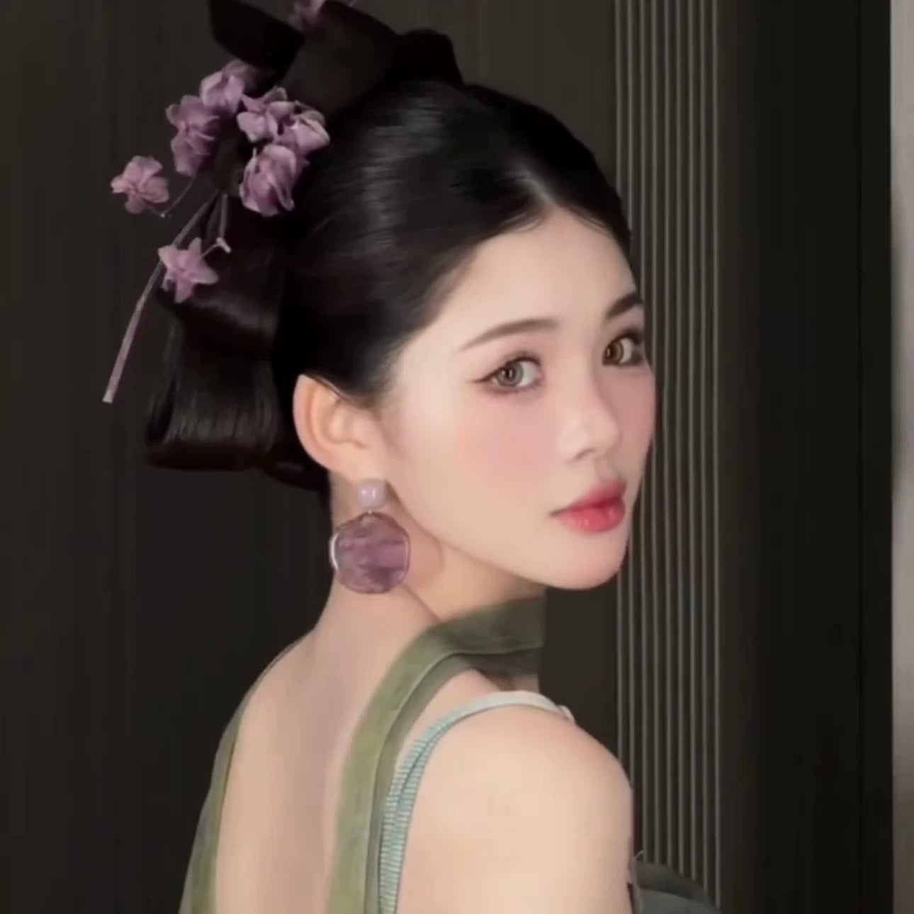 Blooming earrings