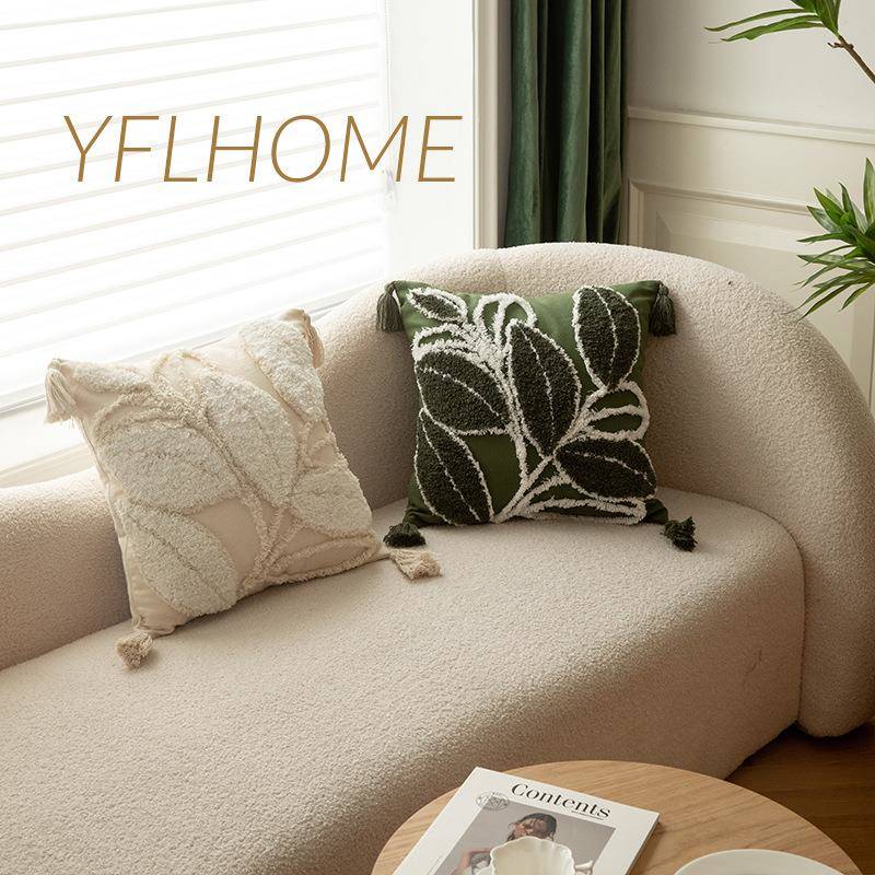 Nordic Sofa Pillow Cushion Cover Corduroy Striped Pillowcase