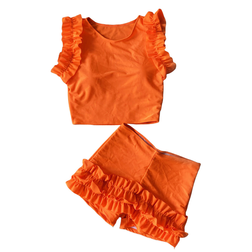 New Sexy Solid Bikini Set Sport Women Swimwear Swimsuit