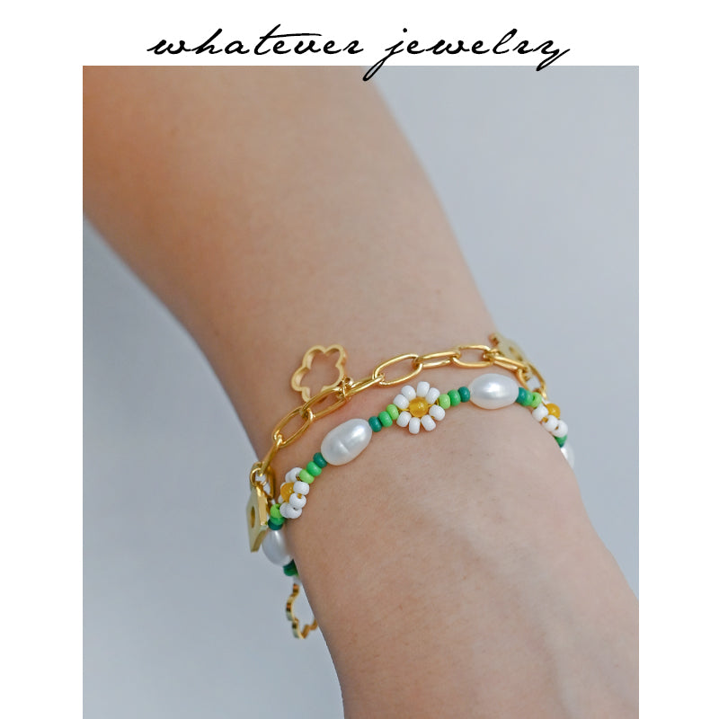 Instagram Cute Flower Small Pieces of Silver Geometry