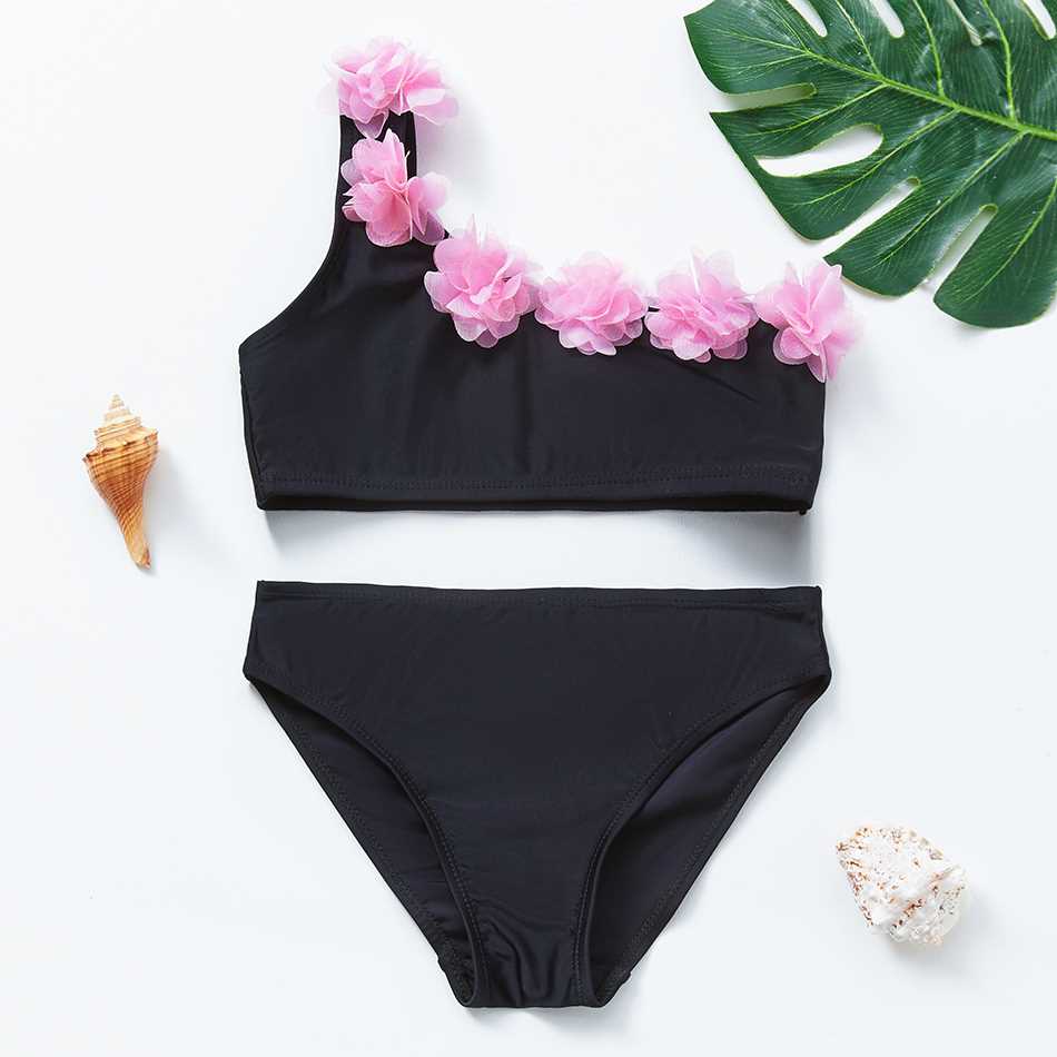 -16Y Unicorn Two-piece Grils Swimwear High Quality Chil