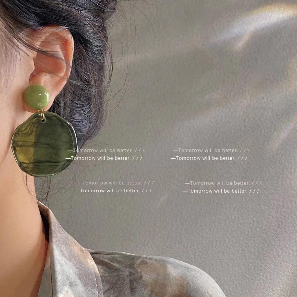 Blooming earrings