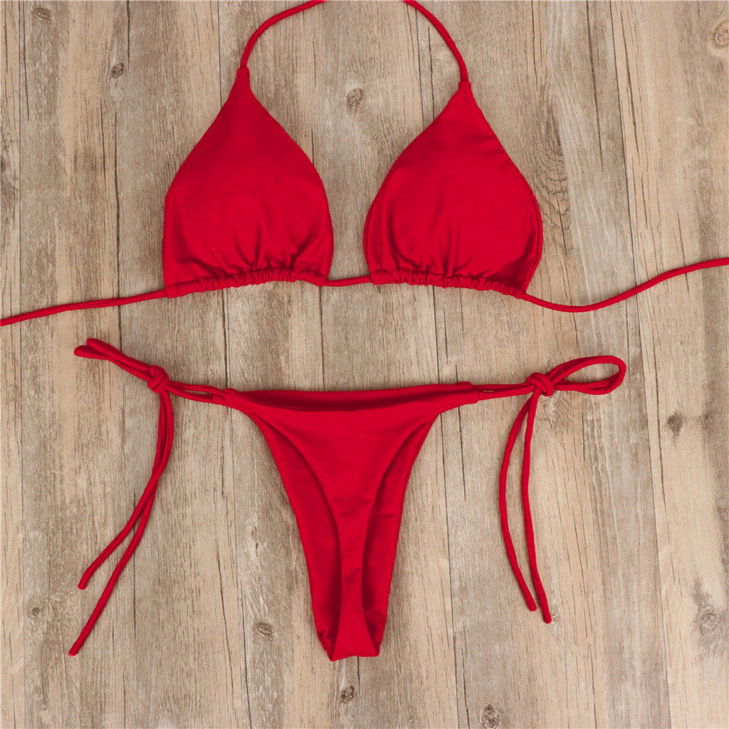 Women's Swimming Suit Sexy Bikini Swimsuit Swimwear Wom