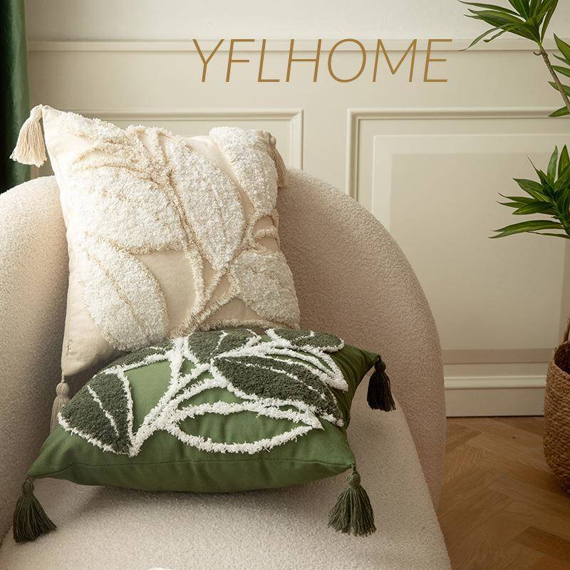 Nordic Sofa Pillow Cushion Cover Corduroy Striped Pillowcase