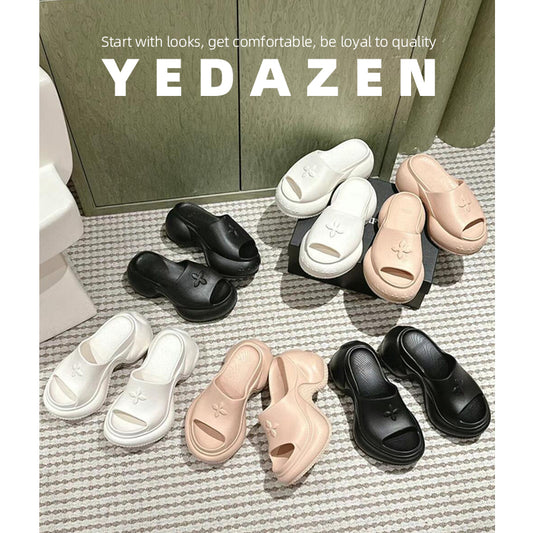 Cruciate Flower Sports Slippers