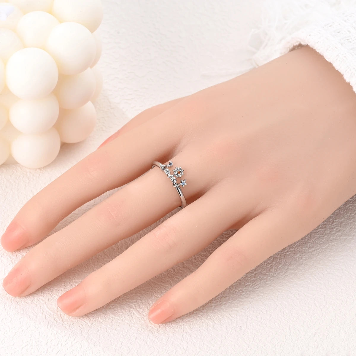 925 Silver Ring Firefly Heat Sar Original Finger Ring  For Woman Jewelry Anniversary Gift