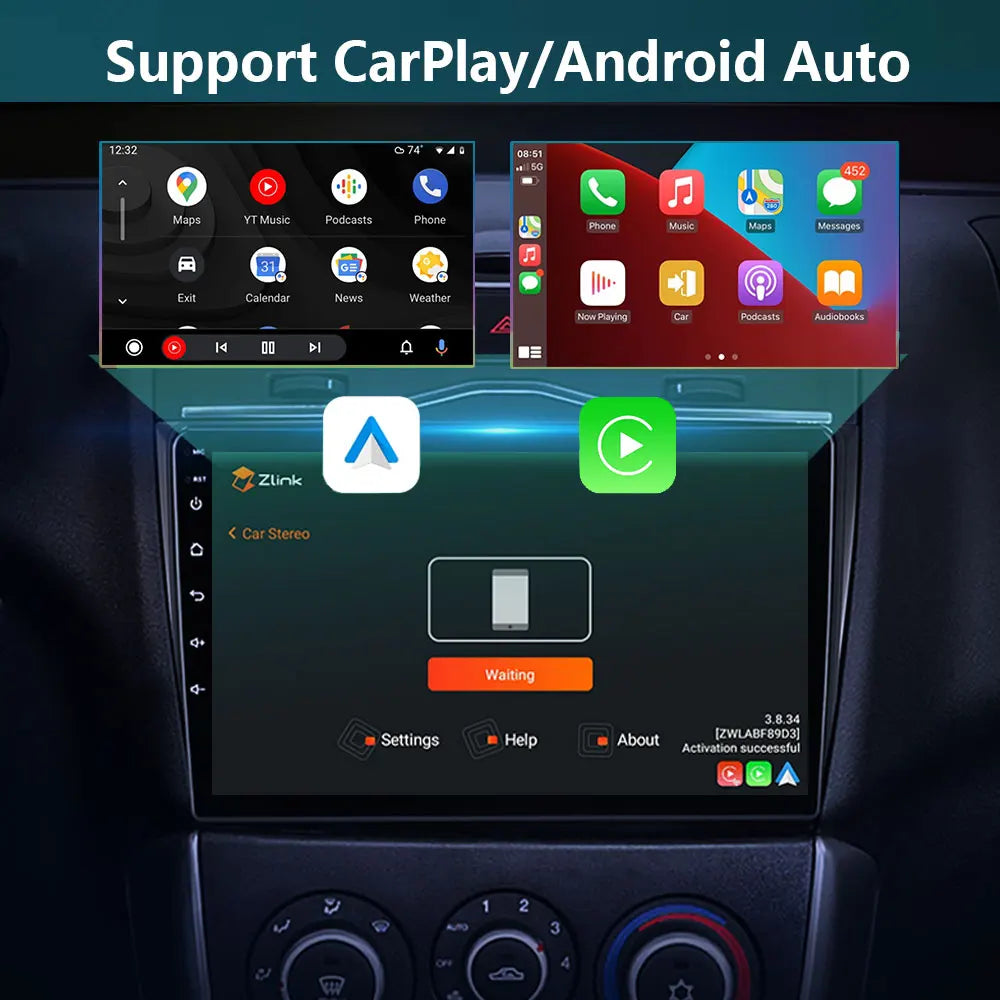 Car Stereo Carplay Android Auto Wireless 8 Core For Subaru Forester 4 SJ XV WRX 2012-2018 Audio DSP FM AM Multimedia Player Auto