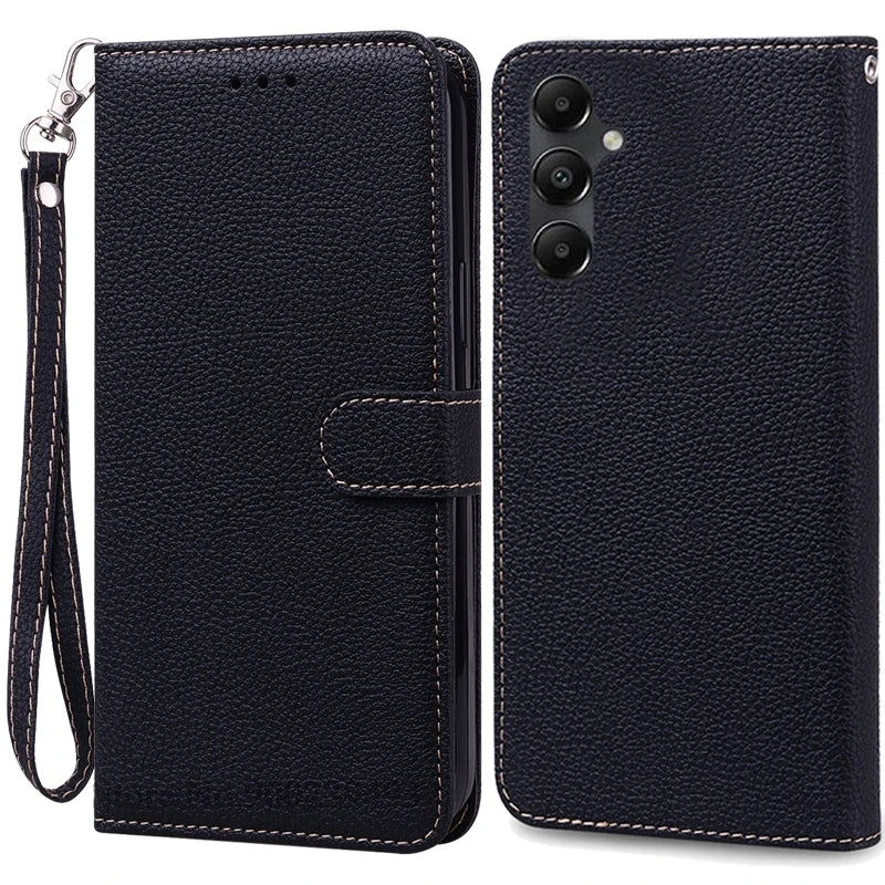 A55 5G Case For Coque Samsung Galaxy A55 Case A556B A556E Leather Wallet Flip Case For Samsung Galaxy A55 5G Phone Case Fundas