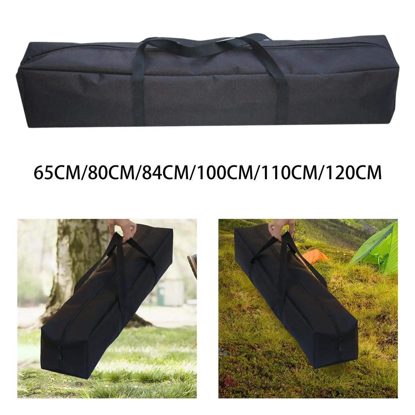 Portable Tent Pole Storage Bag Water Resistant Huge Rack Bag