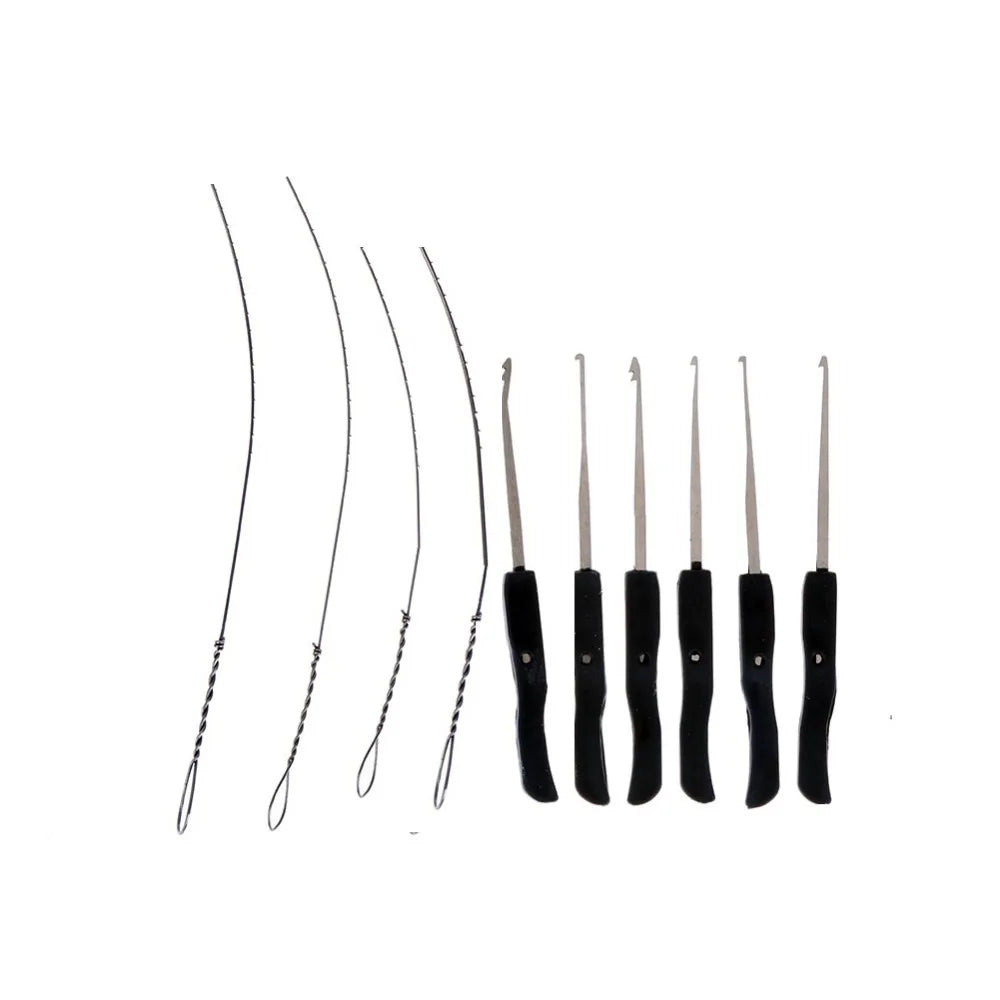 4-in-1 Lock Pick Set Locksmith Tool Lock Pin Broken Key Extractor Key Remove Hooks Lock Professional DIY Hand Tools