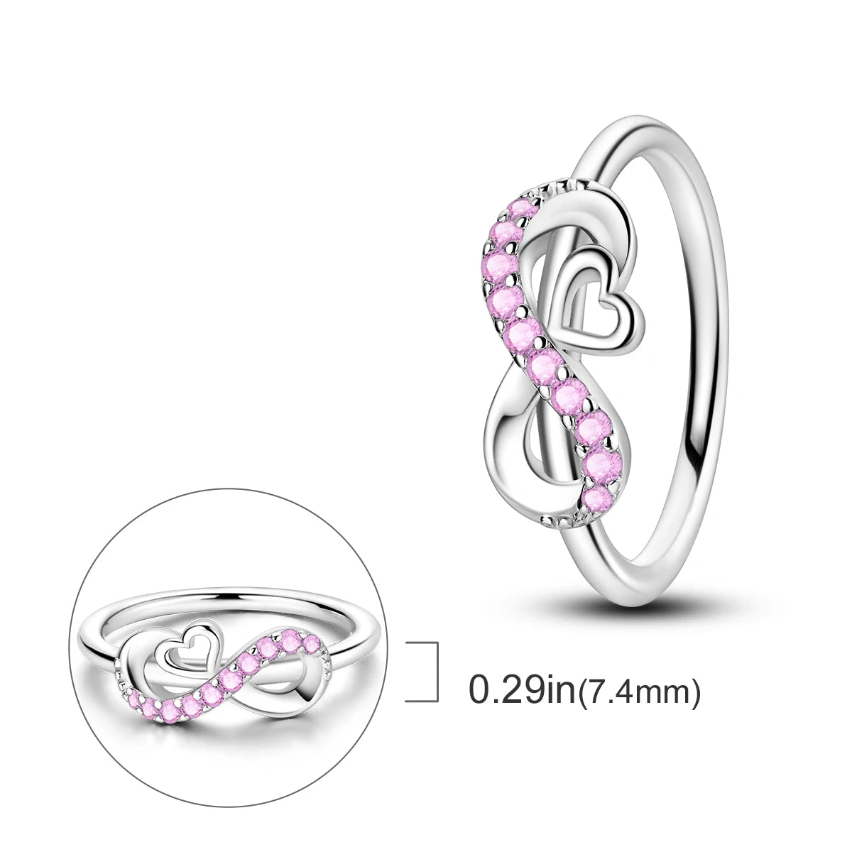 925 Silver Ring Firefly Heat Sar Original Finger Ring  For Woman Jewelry Anniversary Gift