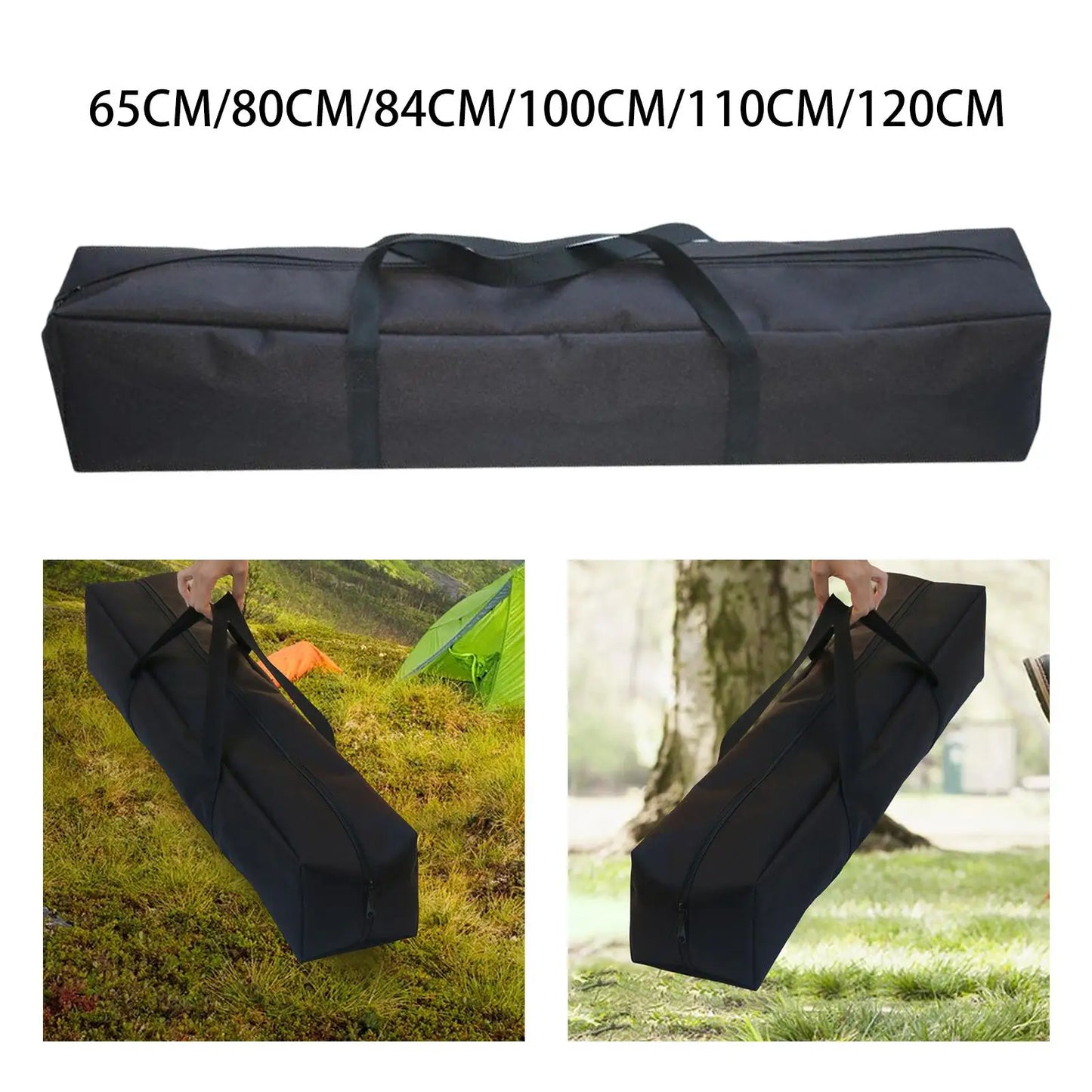 Portable Tent Pole Storage Bag Water Resistant Huge Rack Bag