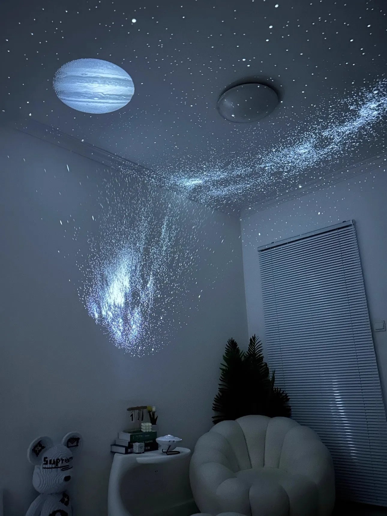 (Excluding projectors machine) LED UFO Galaxy Star Projector Projection Films Photo Galaxy Starry Sky Projector Lamp Slides