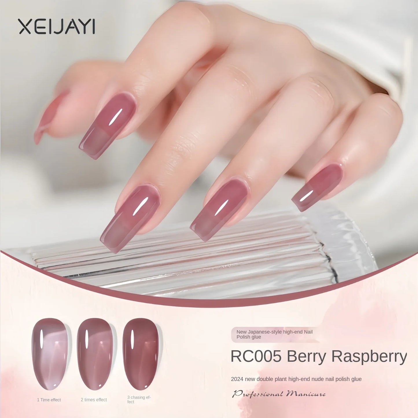 XEIJAYI Permeating Ice Jelly Gel Polish 102 Color Hybrid Nail Varnish Soak Permanent Uv Led Thermo Gel Polish Manicure Goods