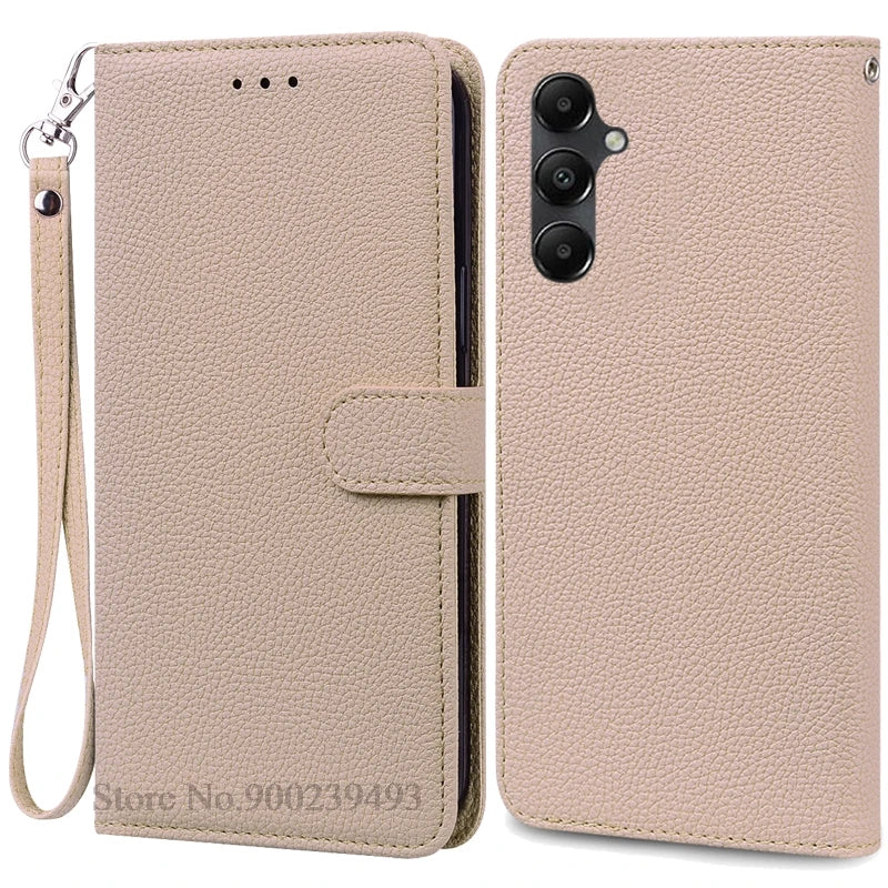 A55 5G Case For Coque Samsung Galaxy A55 Case A556B A556E Leather Wallet Flip Case For Samsung Galaxy A55 5G Phone Case Fundas