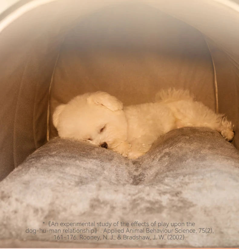 Big Dog Kennel Warm Winter Dog House Mat Detachable Washable Dogs Bed Nest Deep Sleep Tent for Medium Large Dogs House Supplies