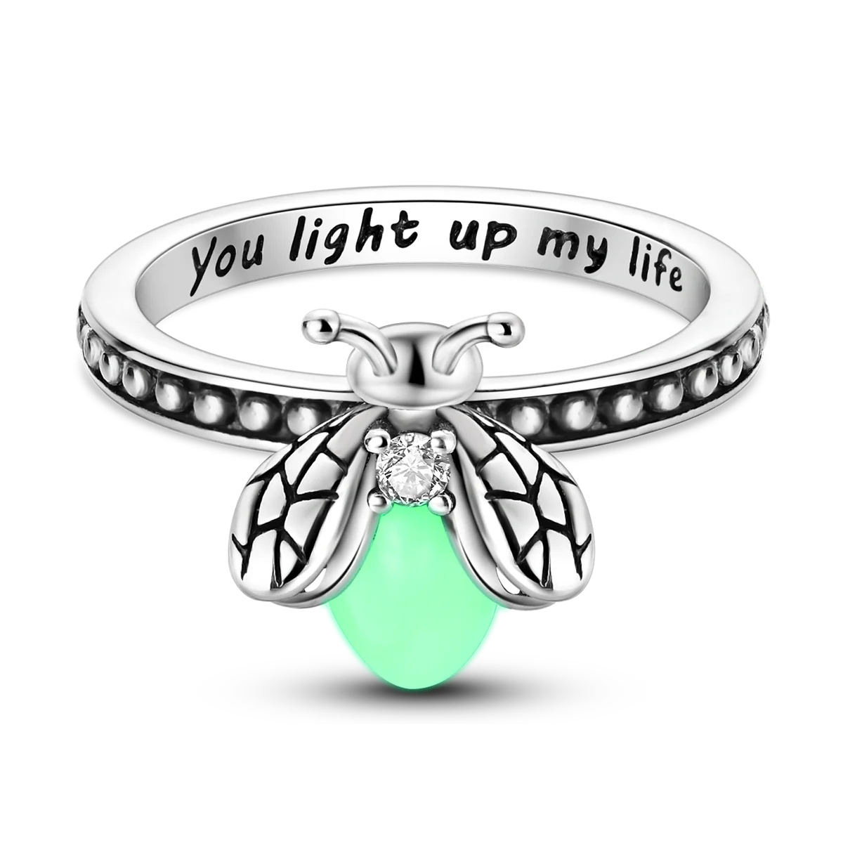 925 Silver Ring Firefly Heat Sar Original Finger Ring  For Woman Jewelry Anniversary Gift