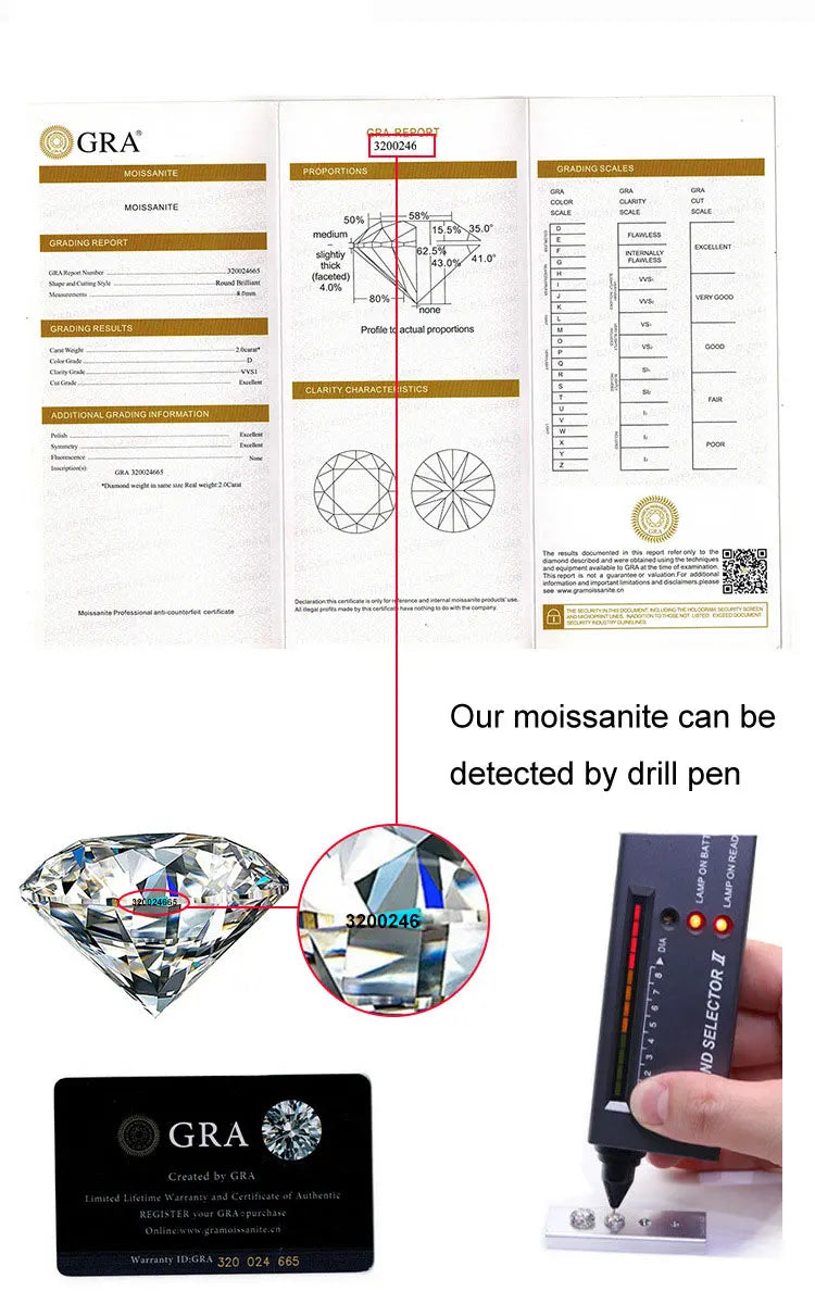 EWYA Full 2mm Moissanite VVS Micro Tennis Chain for Women Men 925 Silver Passes Diamond Tester 16 18 20 24 inch Necklace Gift