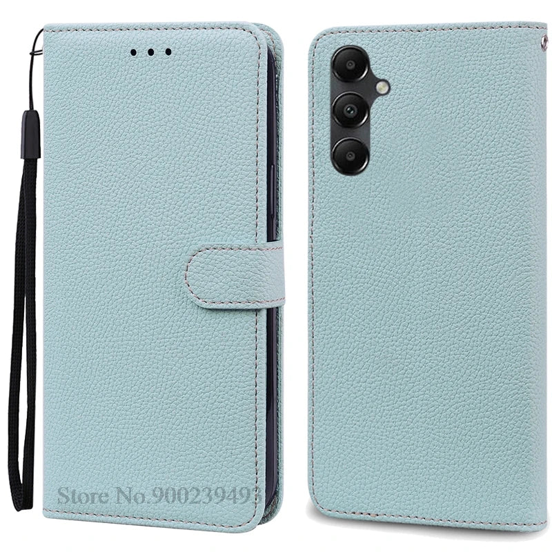 A55 5G Case For Coque Samsung Galaxy A55 Case A556B A556E Leather Wallet Flip Case For Samsung Galaxy A55 5G Phone Case Fundas