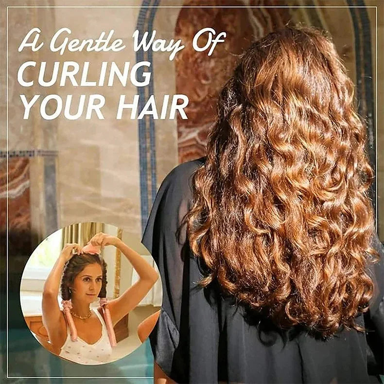 Heatless Hair Curler Curly Hair No Heat Curly Hair Products Satin Silk Headband Overnight Hair Styling Tools boucleur cheveux