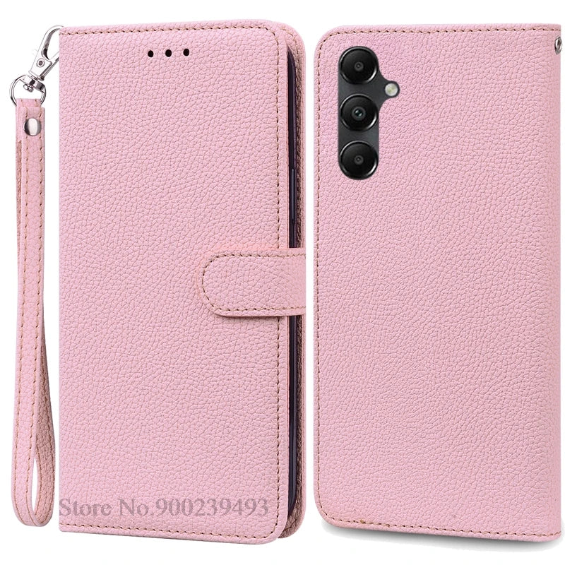 A55 5G Case For Coque Samsung Galaxy A55 Case A556B A556E Leather Wallet Flip Case For Samsung Galaxy A55 5G Phone Case Fundas