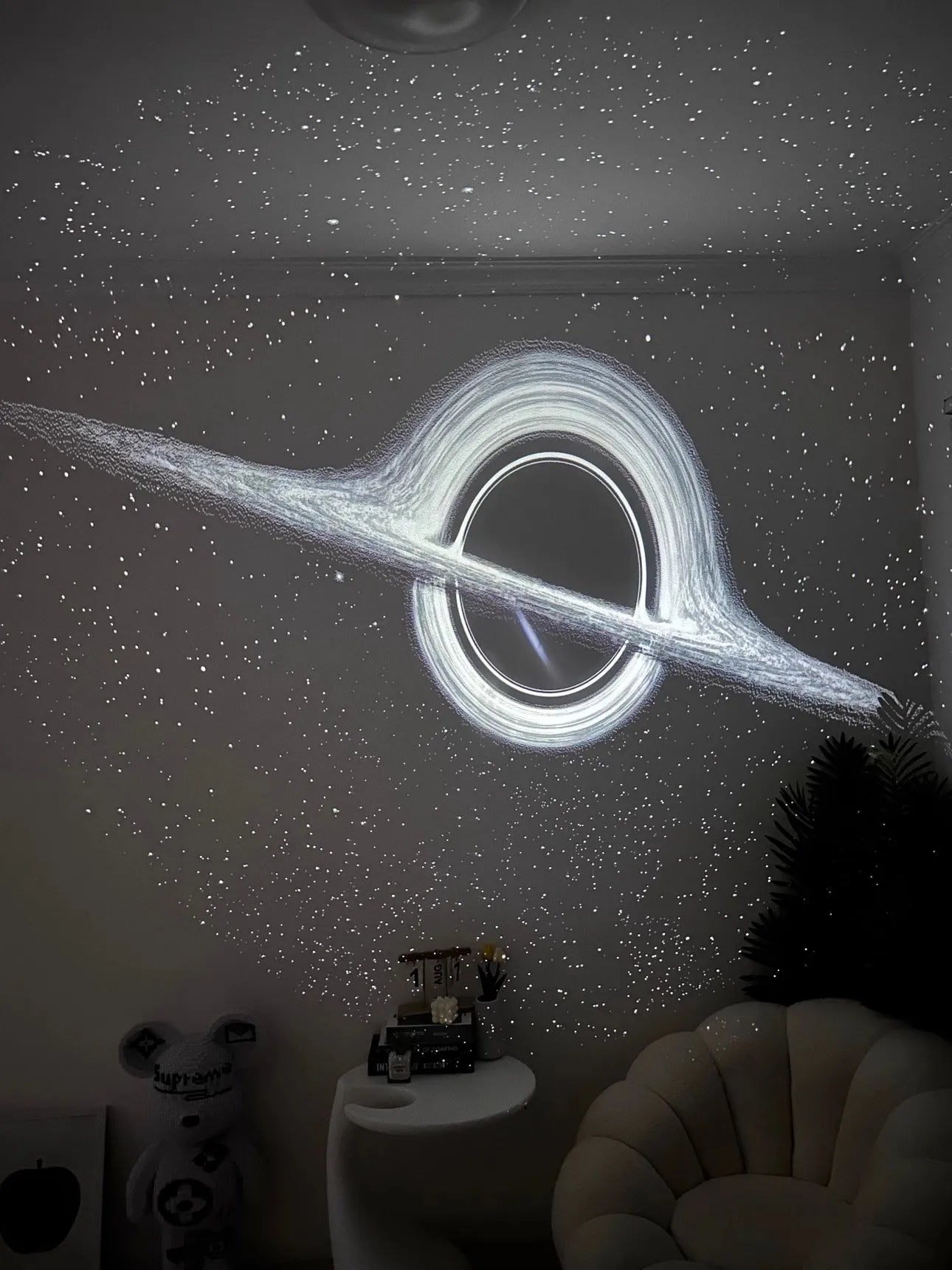 (Excluding projectors machine) LED UFO Galaxy Star Projector Projection Films Photo Galaxy Starry Sky Projector Lamp Slides