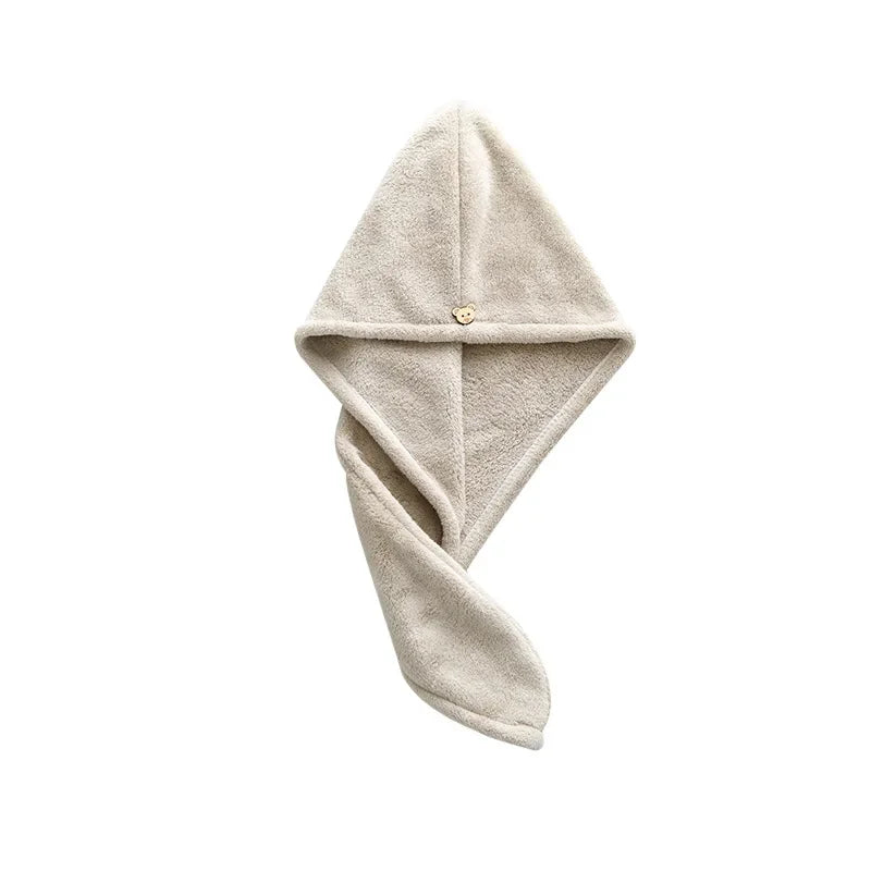 Women Magic Microfiberrapid Drying Hair Towel Cap Hat Towel Bathroom Bath Wrap Hat Quick Cap Turban Dry Toallas Bath Shower