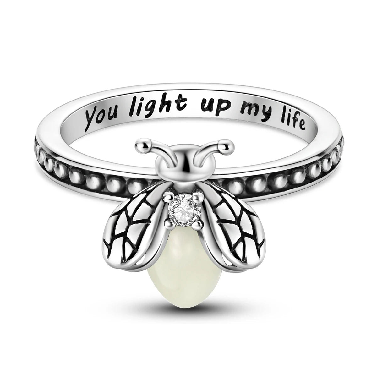 925 Silver Ring Firefly Heat Sar Original Finger Ring  For Woman Jewelry Anniversary Gift