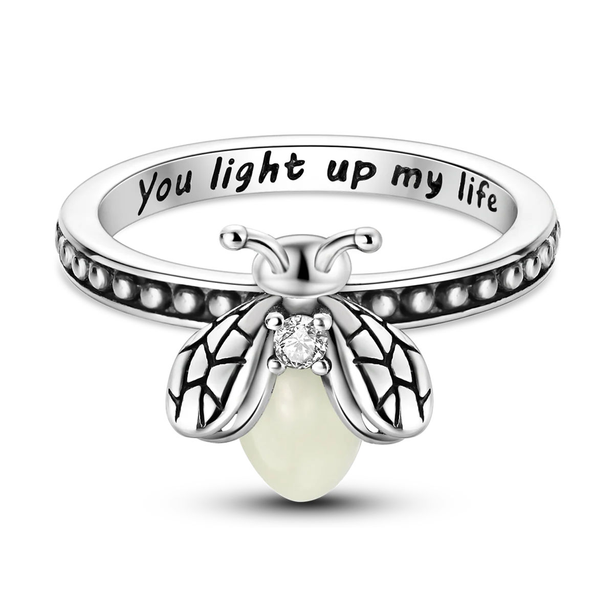 925 Silver Ring Firefly Heat Sar Original Finger Ring  For Woman Jewelry Anniversary Gift